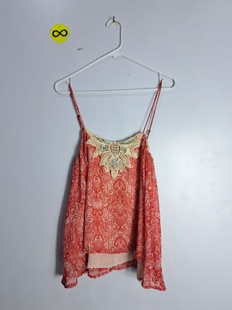 Blouse with Crochet Detail