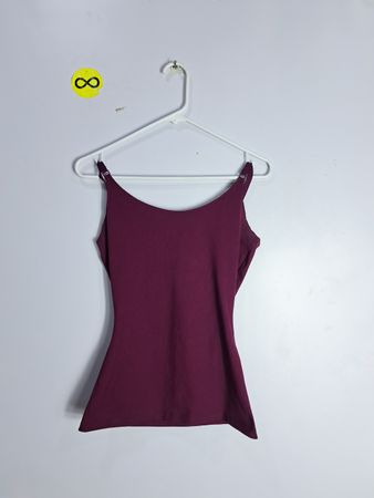 SPANX by Sara Blakely Women's Large Maroon Tank Top