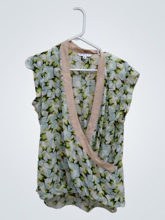 Cabi Floral Print Blouse