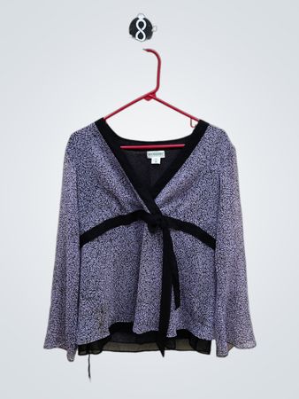 Motherhood Maternity Long Sleeve Blouse
