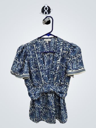 Max Studio Floral Print Blouse