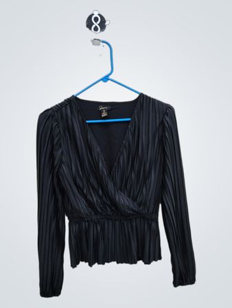 Jopaa Black Pleated Top