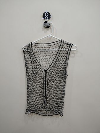 Mesh Sleeveless Top