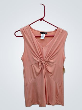 Pink Sleeveless Top