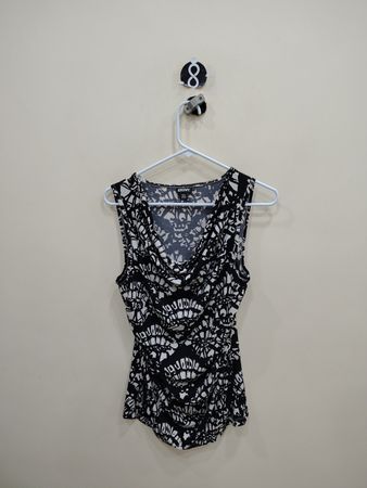 DKNY Sleeveless Cowl Neck Top
