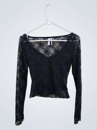 Black Lace Top