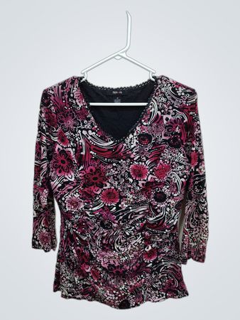 Style & Co. Floral Blouse