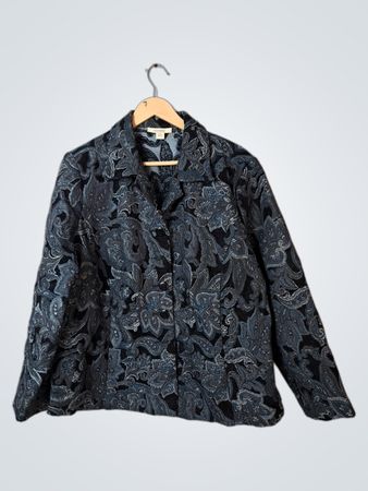 Dressbarn Woman Jacquard Blazer