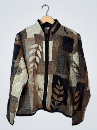 Coldwater Creek Brown and Black Jacket