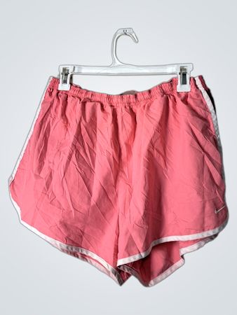 Pink Shorts with White Trim