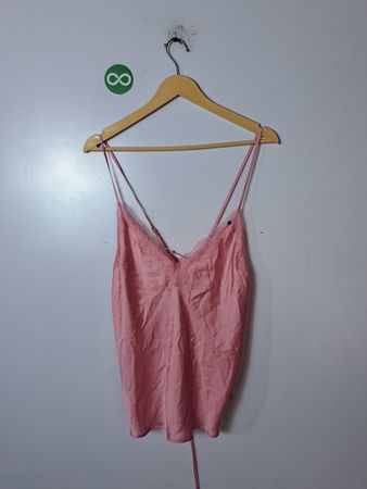 Pink Lace Camisole
