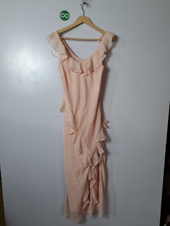 Pink Ruffled Dress