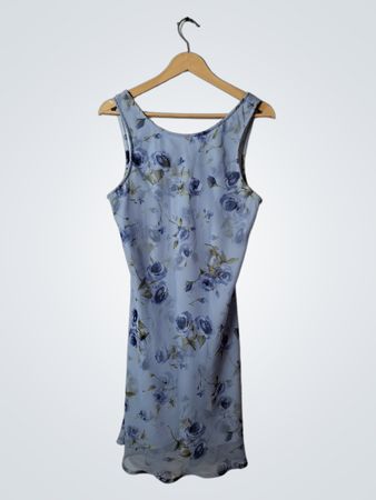 City Tri-Mesh Floral Mini Dress