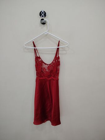 Red Lace Chemise