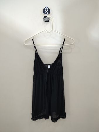 Black Sheer Camisole