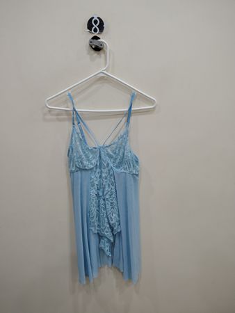 Blue Lace Camisole