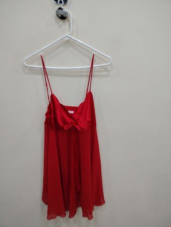 Victoria's Secret Red Babydoll Chemise