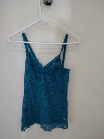Blue Lace Camisole