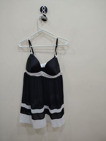 Black and White Striped Camisole