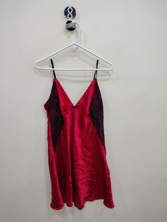 Red Silk Chemise