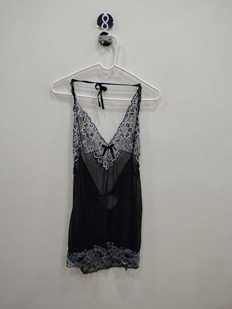 Black Lace Chemise