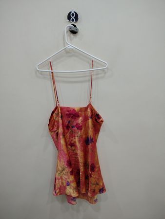 Floral Spaghetti Strap Top