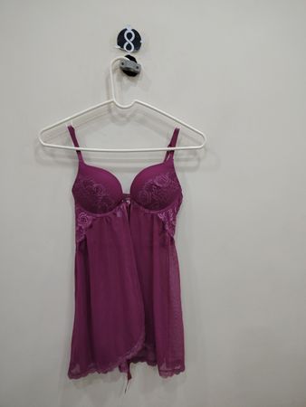 Pink Lace Chemise