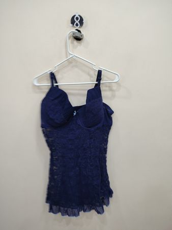 Blue Lace Corset