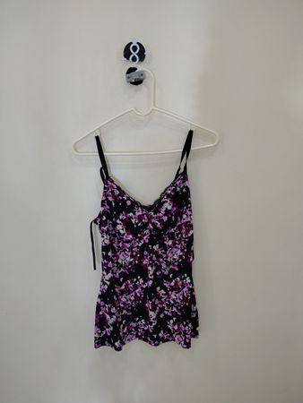 Women's Purple Floral Camisole