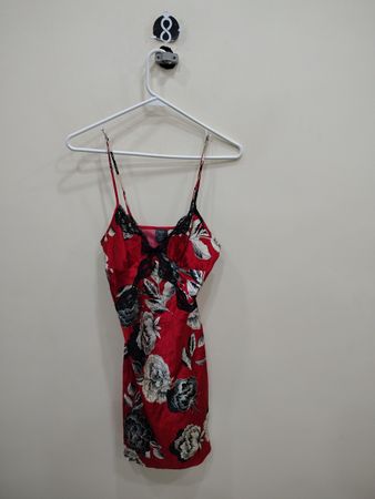 Red Floral Camisole