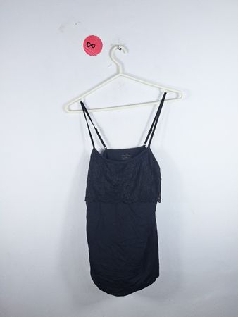 Marilyn Monroe Black Lace Cami Top