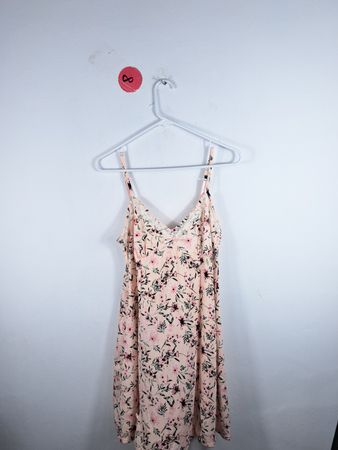 Pink Floral Dress