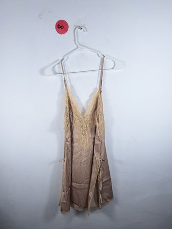 Beige Lace Chemise
