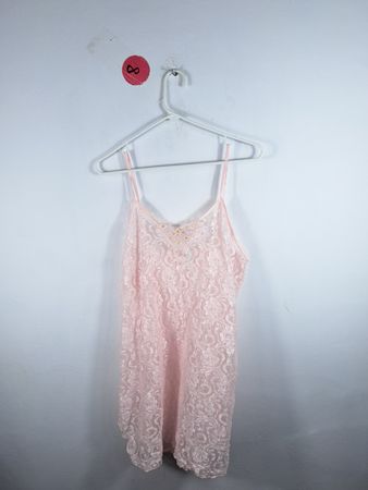 Cinema Etoile Pink Lace Camisole
