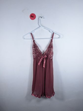 Pink Lace Chemise