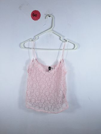 Pink Lace Camisole