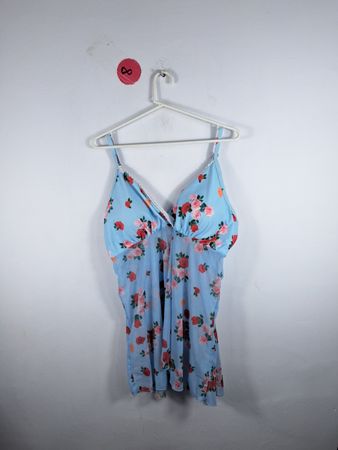 Blue Floral Dress
