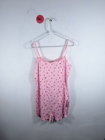 Pink Floral Camisole