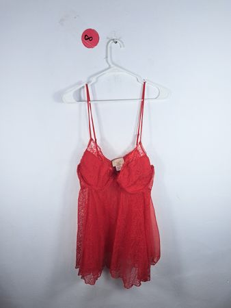 Red Lace Camisole