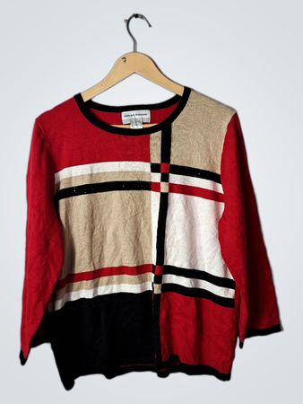 Alfred Dunner Petite Knit Sweater
