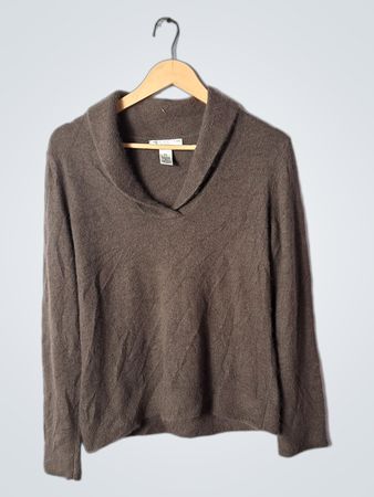 Brown Long-Sleeve Sweater
