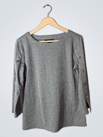 Liz Claiborne Career Gray Sweater