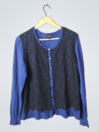 Blue Lace Cardigan