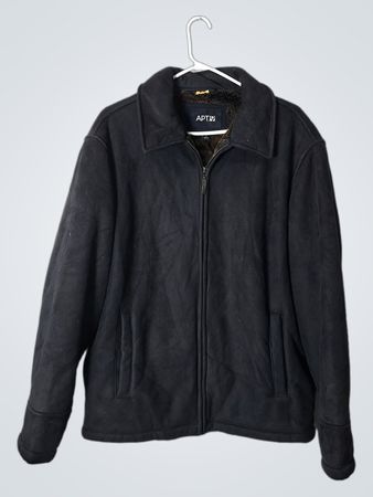 APT.9 Black Zipper Jacket
