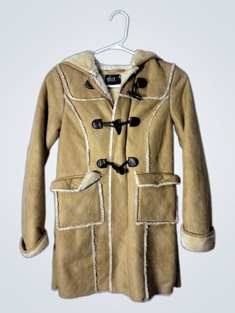 girl Confidential Tan Coat