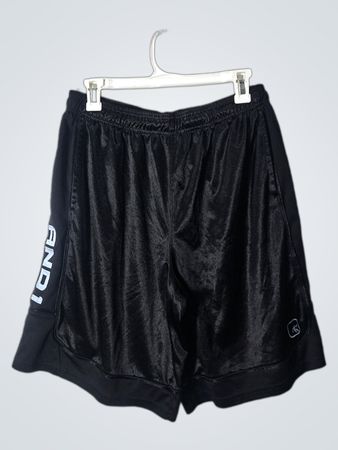 AND1 Black Athletic Shorts