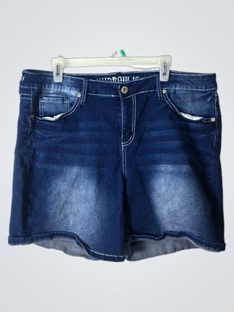 Hydraulic Denim Shorts