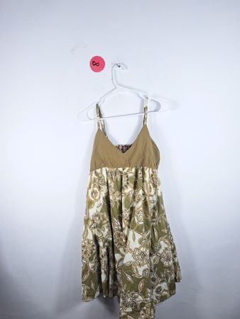 Speci Green Floral Dress