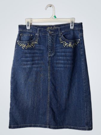 Apollo Jeans Denim Midi Skirt