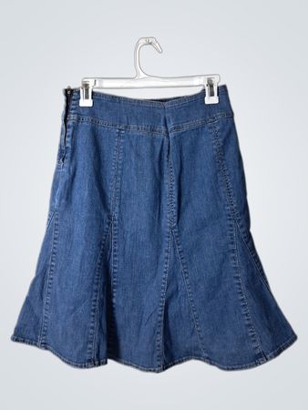 Blue Denim Skirt
